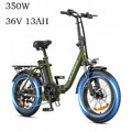20*3.0 Zoll Elektrofahrrad 250W 36V 13Ah Klapprad E-Bike City EBike 25KM/H 7Gang