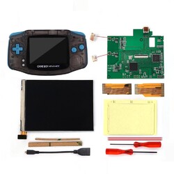 GBA HDMI V2 IPS LCD Backlight Retro Pixel Backlit kit Output For Gameboy Advance