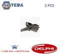 SS20104 ABS SENSOR DREHZAHLFÜHLER VORNE DELPHI 2PCS FÜR MAZDA 3,5