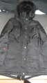 Wellenstein Damen Winterjacke Schneezauber Gr. S, schwarz
