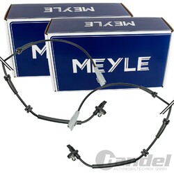 2X MEYLE ABS-SENSOREN HINTEN BEIDSEITIG PASSEND FÜR CITROËN BERLINGO C4 PEUGEOT