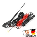 DAB Antenne AM FM Dachantenne DAB+ Autoantenne Verstärker SMB DIN Kombi-Antenne