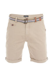 riverso Kurze Hosen Herren Chino Shorts Kurz mit Gürtel RIVKlaas Regular Fitviele Farben - 30 31 32 33 34 36 38 40 42 44 46