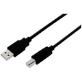 Renkforce USB-Kabel USB 2.0 USB-A Stecker, USB-B Stecker 1.80 m Schwarz  RF-4...