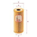 SOFIMA S 5067 PE Ölfilter Filtereinsatz passend für MERCEDES-BENZ VANEO (414)
