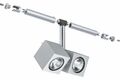  Paulmann Seil- und Schienenspot CombiSysteme Twin 1x(2x20W) GU4 Chrom matt 12V