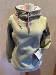 Handmade  Jacke, Sweatshirt Kapuzenpullover Hoodie   lindgrün    Gr.M  NEU