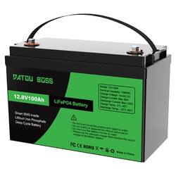 LiFePO4 Akku 12V/24V/48V 100Ah Lithium Batterie 100A BMS für RV SolarInkl. 0% MwSt. für Berechtigte nach § 12 Abs. 3 UStG*
