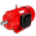 EBERTH 400V Elektromotor 7,5 kW Drehstrommotor aus Aluminium 3-Phasen