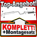 Auspuff für OPEL MERIVA A 1.8 +Chrom Auspuffanlage