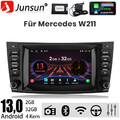 FürMercedesBenz E Klasse W211 W219 Carplay Android13 Autoradio GPS DAB RDS 2+32G