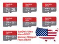SanDisk Ultra Micro SD Speicherkarte 16GB 32GB 64GB 128GB 256GB 512GB 1TB Menge