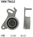 SKF Spannrolle, Zahnriemen VKM 75612 für HYUNDAI KIA MITSUBISHI