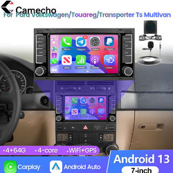 DAB+ Autoradio Android 13 Carplay Für VW Touareg T5 Transporter Multivan 2004-11