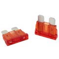 Standard KFZ Flachstecksicherung 10A – 5 Stück – Auto Sicherung 32V Flachsicheru