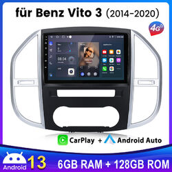 6+128G Android13 Autoradio Für Mercedes Benz Vito 3 W447 2014-20 GPS Nav WIFI FM