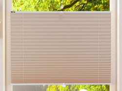 Plissee klemmfix ohne Bohren Easyfix uni glatt beidseitig Sichtschutz Rollo LH