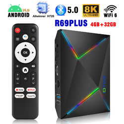 Android14.0 Smart TV BOX WIFI6 128/64/32 GB Netzwerk Media Player Octa Core 2025