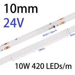 LED Stripe Streifen 12V 24V RGBIC COB Band Leiste Licht Wasserdicht Lichterkette