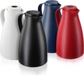 Leifheit Kaffeekanne Teekanne Thermoskanne Isolierkanne 1 Liter BPA frei Blau