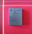 Original Sony PlayStation 2 PS2 Memory Card | 8MB | Aqua Blue | Gebraucht 