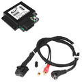 Für Navi Radio VW Audi MFD RNS-D Original Kufatec Multimedia Adapter DVD DVB-T