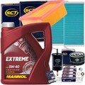 INSPEKTIONSPAKET FILTERSET+MANNOL 5W40 ÖL passend für RENAULT KANGOO + EXPRESS