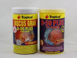 Discus Gran D-50 plus / D-50 Plus Flakes Tropical je 1000ml  15,97€/L