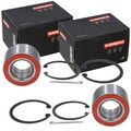 2X KAMOKA RADLAGER-SATZ VORNE PASSEND FÜR OPEL ASCONA ASTRA CORSA KADETT VECTRA