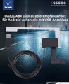 DAB +  USB Auto Digital Adapter Tuner Radio Receiver Box Für Android Autoradio