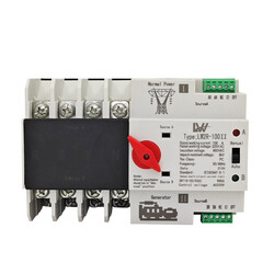 2P/4P Automatischer Dual-Netzteil-Transferschalter 220V Dual-Netzwerk-Umschalter