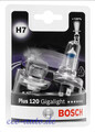 2x BOSCH Gigalight Plus 120 H7 12V 55W für MERCEDES VITO / W639 W447 MAN TGE