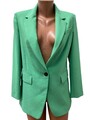 MARC CAIN Gr. N2 - 36 - 38 - S Damen Jacke Blazer Grün LOGO