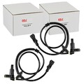 2x NTY ABS-SENSOR RADDREHZAL HINTEN passend für CITROËN XANTIA | HCA-CT-014