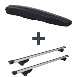 Dachbox G3 Arjes 280 + Dachträger G3 Clop airflow für Peugeot Partner  NEUJetzt 50€* sparen mit Code: PKW25