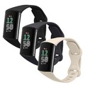 3x Sportarmband für Fitbit Charge 6 Charge 5 Fitnesstracker Smartwatch Sport 