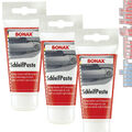 Sonax Schleifpaste Lackreiniger 3x 75ml für alle Lackarten und -farben