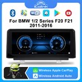 Autoradio CarPlay Android 14 64GB WiFi GPS Navi Für BMW 1er F20 F21 NBT 10.25'''