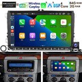 64G Android 15 Autoradio Carplay GPS Navi FM DAB+ Für VW PASSAT B6 B7 CC MAGOTAN
