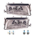 Scheinwerfer Set inkl. OSRAM Lampen H3 H4 für Skoda Octavia I Combi 1U5 1U2