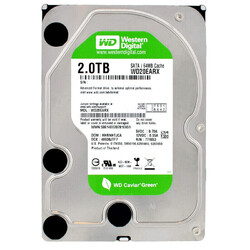 Western Digital 2TB WD20EARX Sata II 64MB 5400 RPM 3,5 Zoll