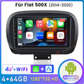 Für Fiat 500X 2014-2020 Carplay Android 13 Autoradio GPS NAVI BT SWC FM DSP DAB+