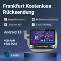 10.1'' Android 13 Autoradio Für Honda FIT JAZZ 07-14 CARPLAY GPS Navi DAB+ 4+64G