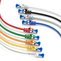 CAT 7 Patchkabel Ethernet RJ45 Netzwerkkabel Rohkabel LAN Kabel 0,25m - 50m