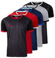 Herren Kurzarm Trikot - Sportshirt "Pinstripes" T-Shirt, Top, Sport, Stark Soul®