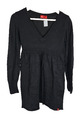 edc Damen Oberteil Pullover Tunika mit Bindeband Langarm Shirt Gr. L