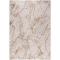 Teppich LEXA Marble Beige Vintage Boho Wohnteppich Läufer 3DEffekt versch Größen