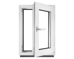 Kellerfenster Fenster nach maß PVC 2 & 3 fach Verglast Dreh-Kipp Weiß - BauPlaza🌟kleines fenster 🌟Breite 40, 45, 50, 55 cm🌟GRÖßEN