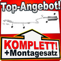 Auspuff für FORD FIESTA V 1.3 8V - 69PS & Ford Fusion 1.3 - 60PS Auspuffanlage