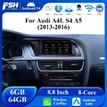 8.8" 64GB Android 14 Upgrade Navi CarPlay Multimedia Autoradio für Audi A4 A5 B8